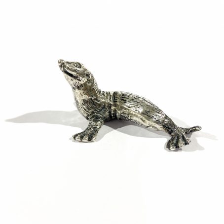large miniature seal in silver