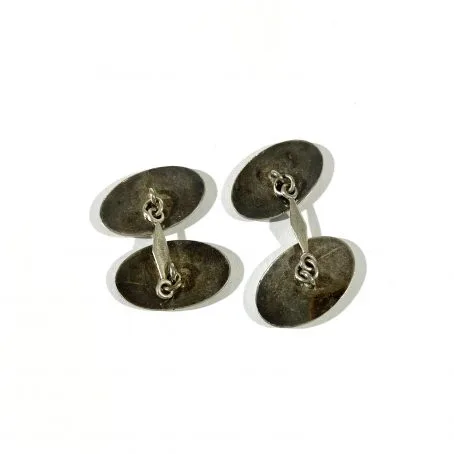 antique shirt cufflinks with dogs - Image 3