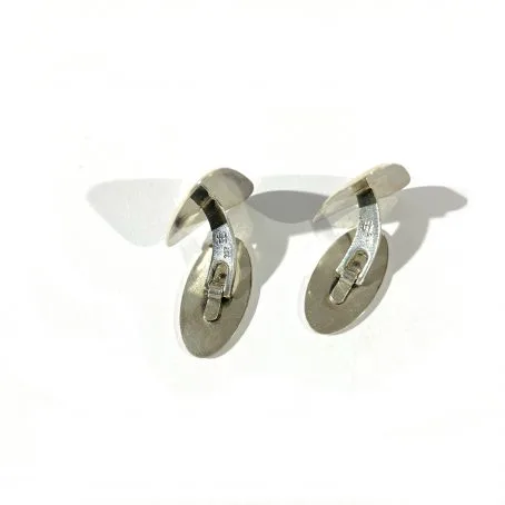 silver shirt cufflinks - Image 4