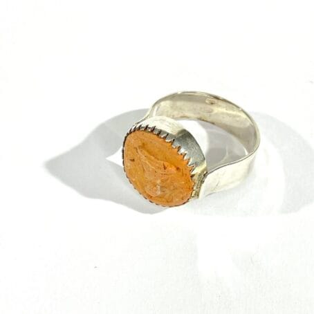 anello con antico amuleto tailandese - Image 7