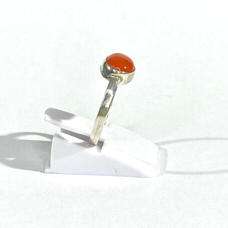 anello con  corallo rosso - Image 3