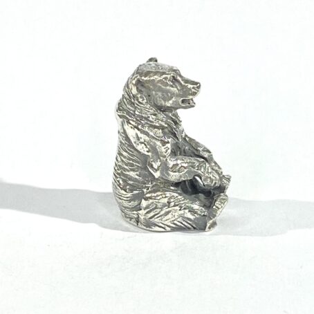 miniatura orso in argento - Image 7