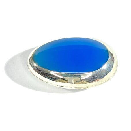 porta pillole con top blu